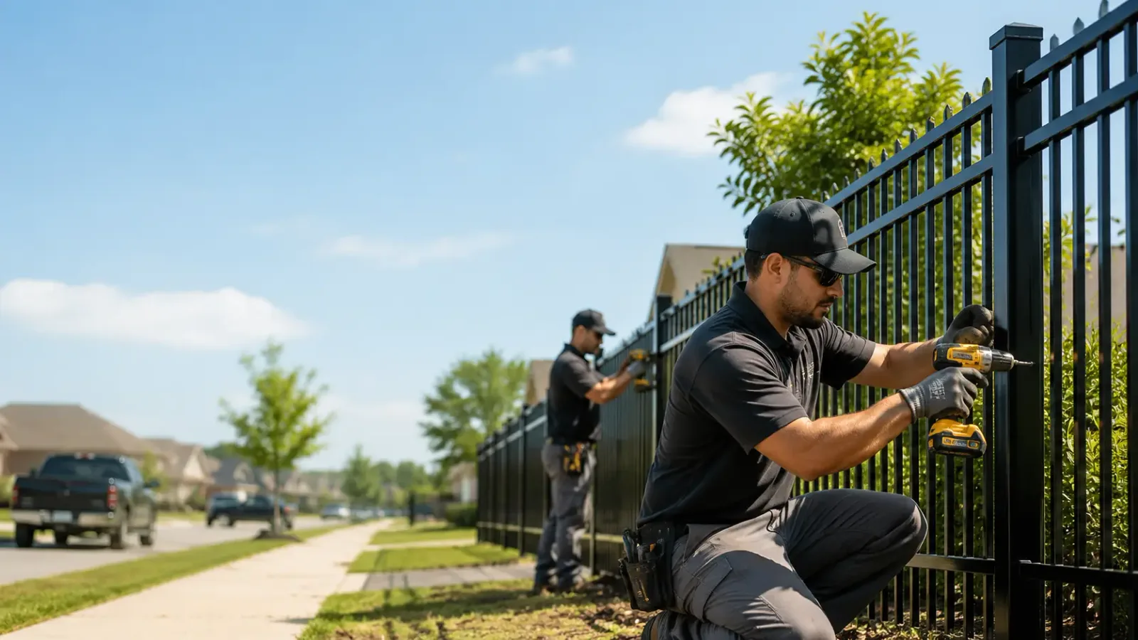 Metal Fence Installation in Tafton, PA